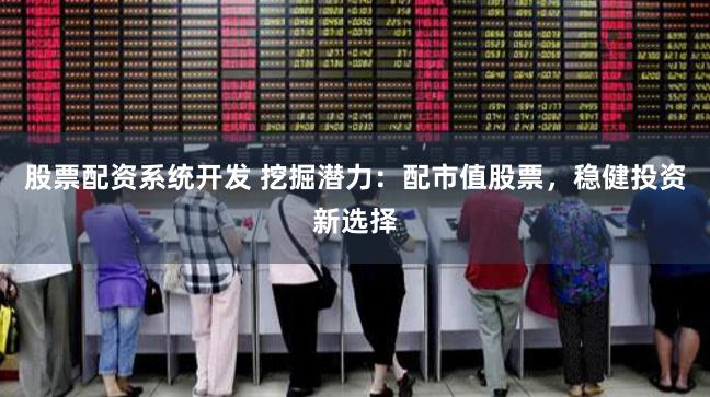 股票配资系统开发 挖掘潜力:配市值股票,稳健投资新选择
